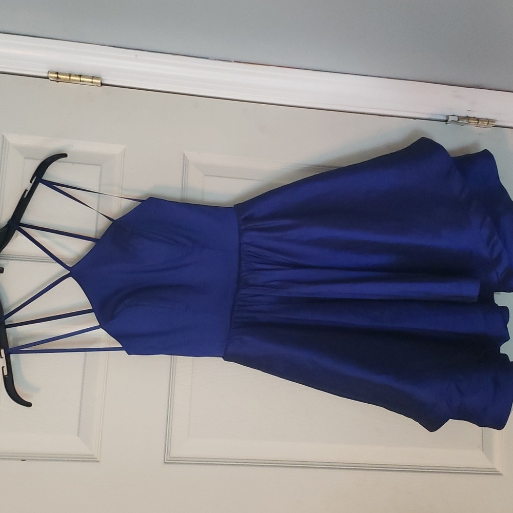 Royal blue homecoming dress sz1 juniors